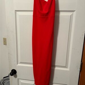 Elegant Red Women's Dress
